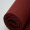 SGS PU Tuğla Kırmızı Mikrofiber Deri Kumaş Mobilya İçin Mildewproof Süet Tekstil