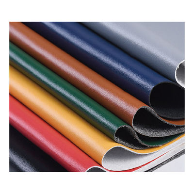 Çantalar İçin Çevre Dostu Mikrofiber Pu Özelleştirilmiş Renkli Suni Deri Kumaş