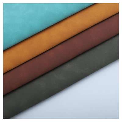 El Çantaları İçin Suni Deri Kumaş Pu Kaplamalı Mikrofiber Kumaş Deri